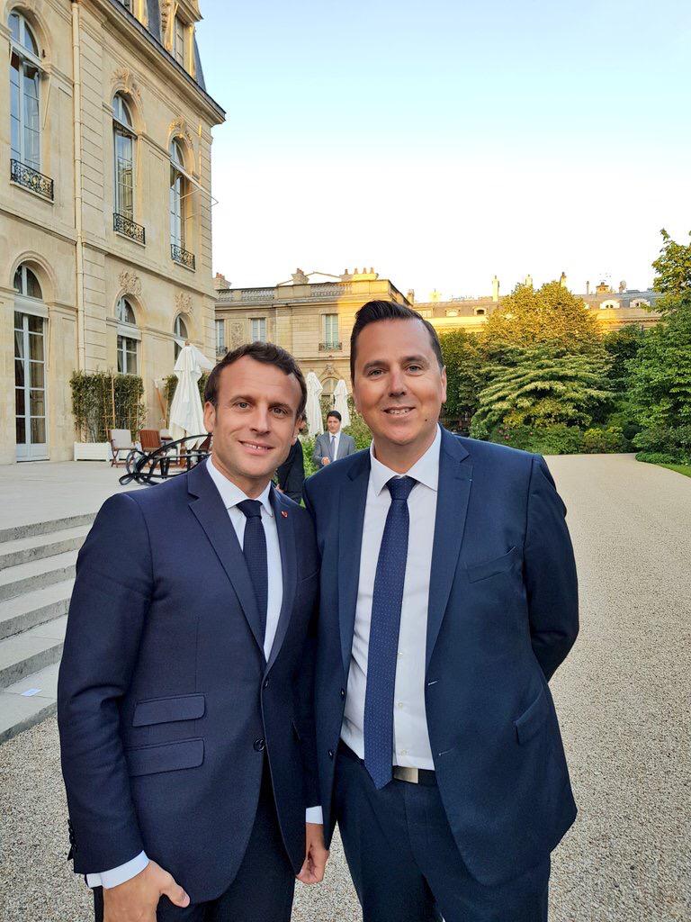 Alexandre Zapolsky & Emanuel Macron